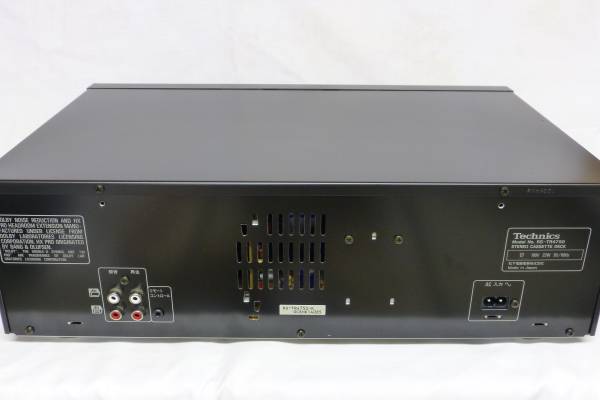 テクニクス RS-TR4750 業務用ダブルカセットデッキ 動作品(一般)｜売買