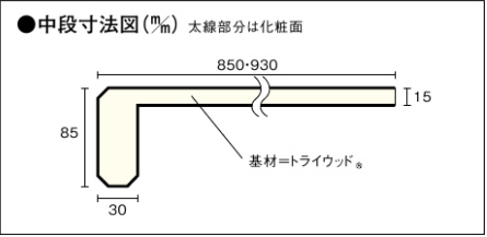 ウッドワン押入れ中段9尺 Osc144 1500円 4980円 内装材料一般 売買されたオークション情報 Yahooの商品情報をアーカイブ公開 オークファン Aucfan Com