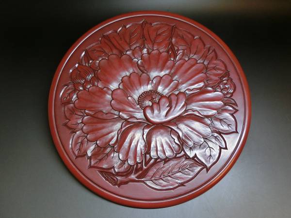 在銘 光祥 花図 鎌倉彫 丸盆 盆 売買されたオークション情報 Yahooの商品情報をアーカイブ公開 オークファン Aucfan Com