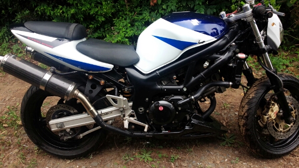 超希少 17年式最終モデル SV400Sカスタム 書類有 要整備(251cc-400cc 超希少 17年式最終モデル SV400Sカスタム 書類有 要整備(251cc-400cc