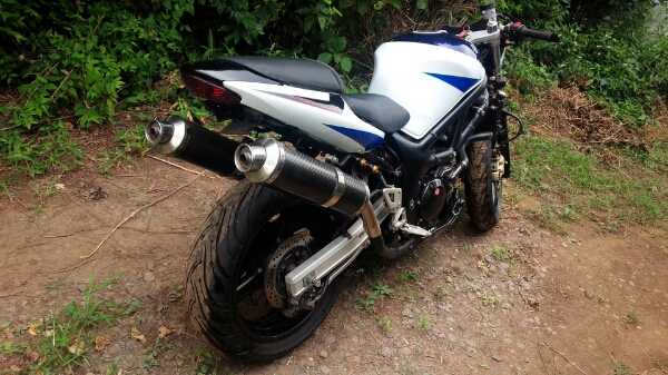 超希少 17年式最終モデル SV400Sカスタム 書類有 要整備(251cc-400cc