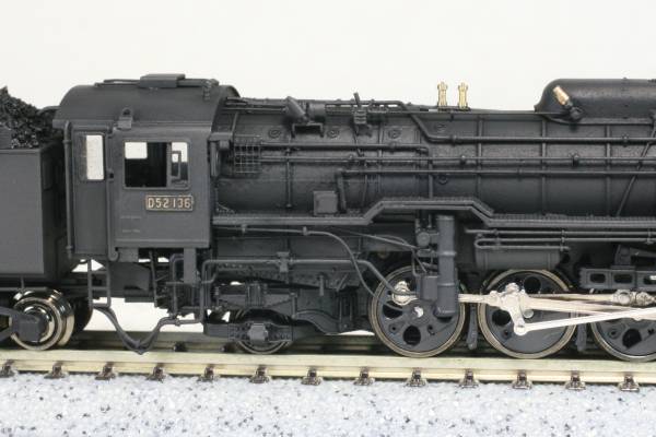 D52 136 ワールド工芸キット 完成品 動力KATO新D51使用(蒸気機関車 