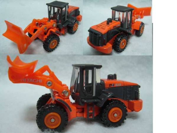 トミカくじ12 お仕事図鑑/日立建機ホイールローダ除雪使用/新品(商用車