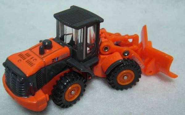 トミカくじ12 お仕事図鑑/日立建機ホイールローダ除雪使用/新品(商用車