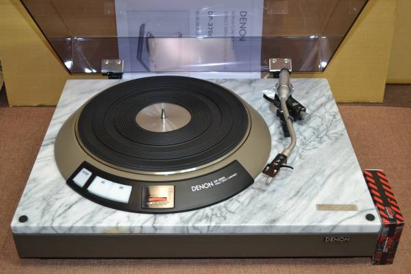 DENON◇DP-3750 天然大理石TT◇メンテ調整品 新品オルトフォン付 
