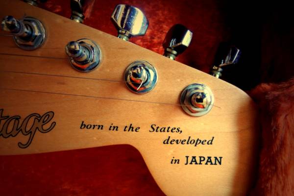 Vintage Stratocaster born in the States,developed in JAPAN 