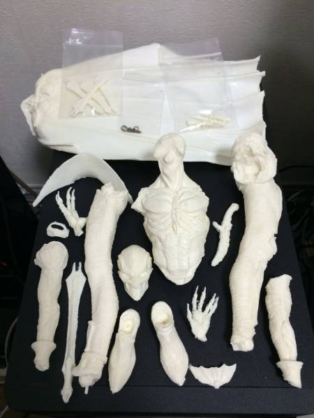 ヘルペインター ゴルドバ 1/6 ガレージキット 韮沢靖 米山啓介 (仮面