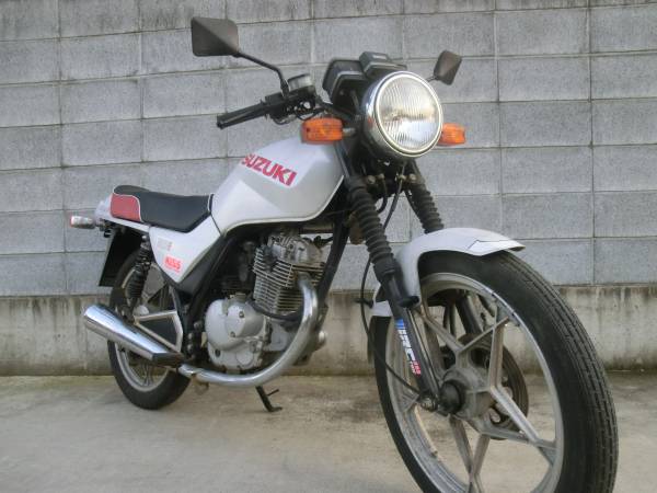 スズキ GS125E 丸ライト実働書類キー付群馬発(51cc-125cc)｜売買された 