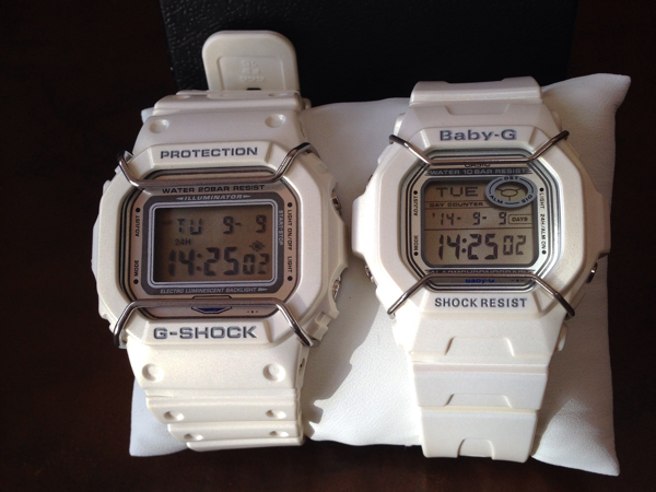 2001年ラバコレ DW-5000 BG-361 悪魔と天使 G-SHOCK LOV-01B(ラバーズ