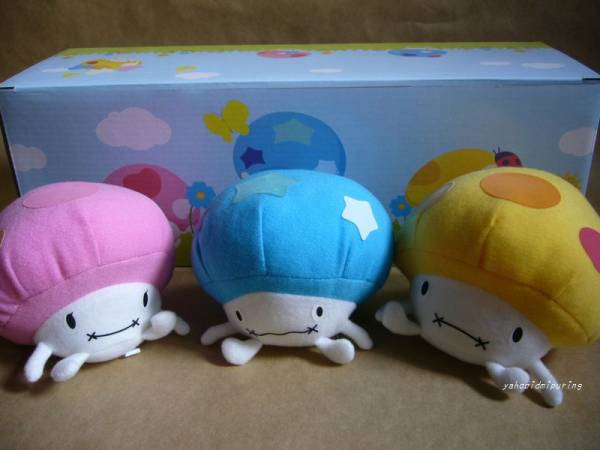 非売品 レア コドモダケ ぬいぐるみ 3体セット ドコモダケ 新品