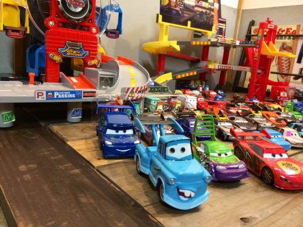 カーズ カーズ2 トミカ マテル 大量セット 約50台 USED 他(カーズ