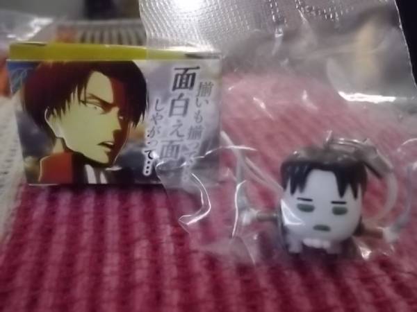 即決切手可 進撃の巨人 リヴァイ ストラップ ぷっちょ コラボ コミック アニメグッズ 売買されたオークション情報 ヤフオク の商品情報をアーカイブ公開 オークファン Aucfan Com