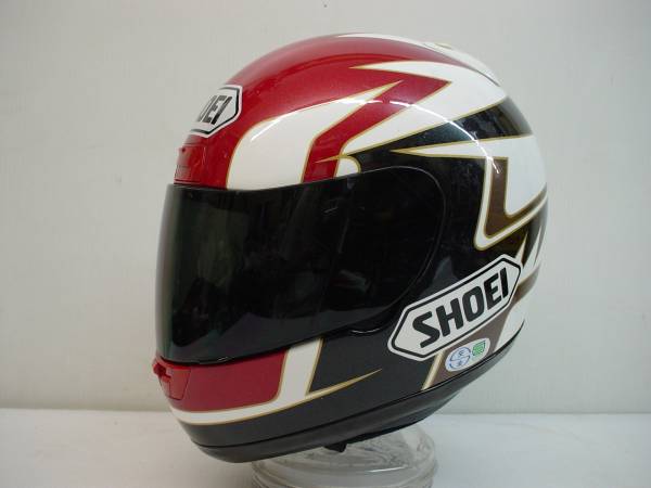SHOEI X8SP ノリック タグホイヤー レプリカ ヘルメット XLサイズ 激レア！リペア品 SHOEI X-8SP 武石伸也レプリカヘルメット(528)(M