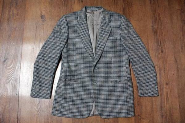 伊製 CANALI/カナーリカシミヤ入 2釦シングルジャケット 48　174