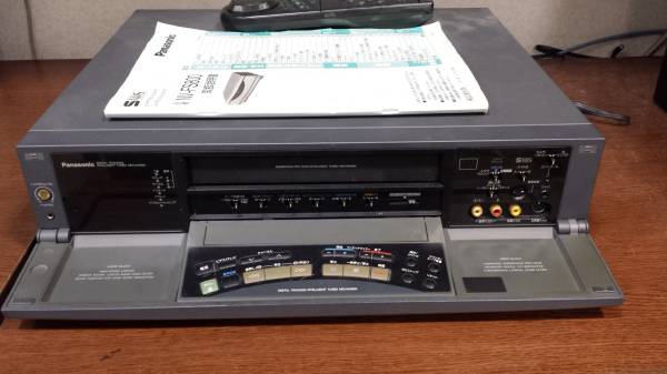 ♪Panasonic S-VHS NV-FS800 録画王 パナソニック♪ (S-VHSビデオ
