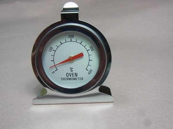 オーブンメーター　ピザ窯用温度計　バイメタル式　新品_1