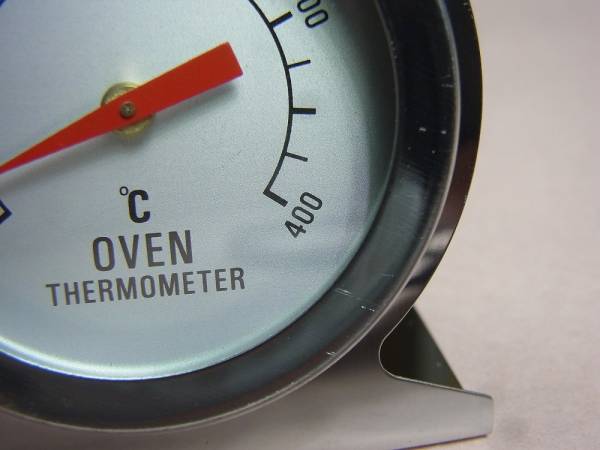 オーブンメーター　ピザ窯用温度計　バイメタル式　新品_3