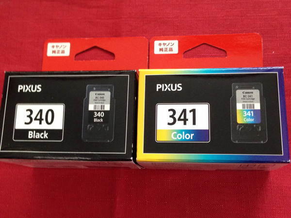 新品！Canon FINE BC340 BC341_1