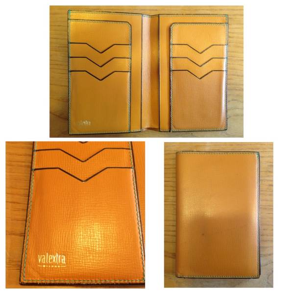 未使用/希少廃盤品 valextra ヴァレクストラ 二つ折りウォレット