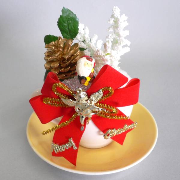 Ｔ6★クリスマス・マグッカップ★サンタ 天使 インテリアに _1