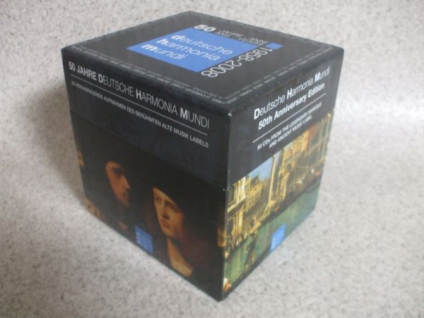 廃盤 ドイツ・ハルモニア・ムンディ 設立50周年記念限定BOX 50CD
