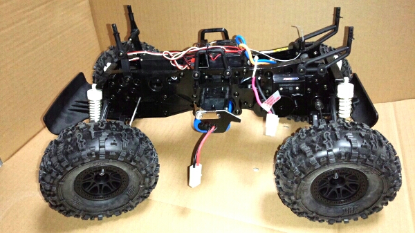 ☆タミヤWT-01フォードブロンコボディ仕様フルセット美品☆(田宮模型