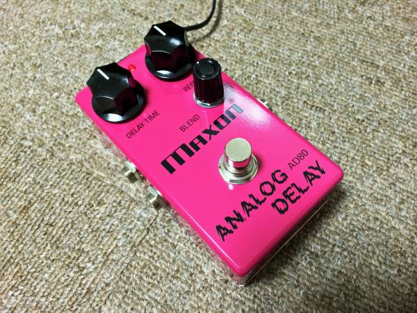☆新品同様！MAXON AD80 アナログディレイ 生産完了品 syrup16g Maxon