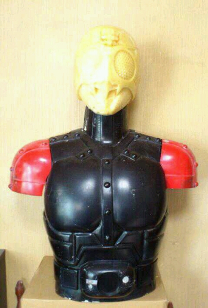 確認用-シャドームーン 仮面ライダー1/1マスク