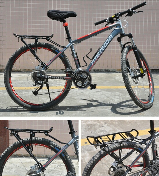 人気定番，品質保証 自転車 ブラック リアキャリア 最大荷重25kg アルミニウム 荷台(リアキャリア)｜売買されたオークション情報、yahooの商品情報をアーカイブ公開 - オークファン リアキャリア