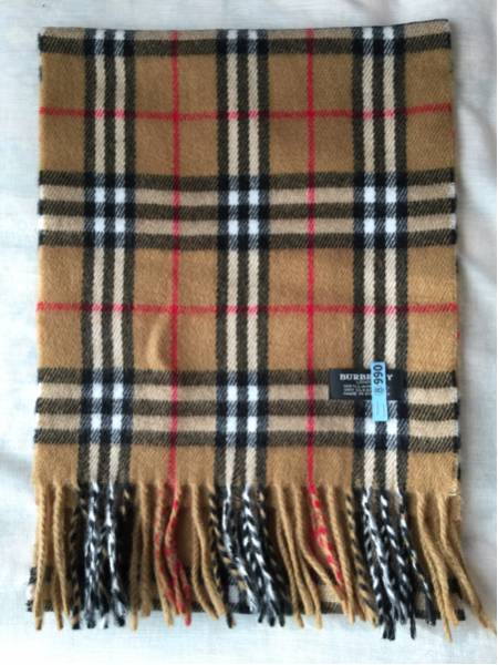 【BURBERRY 】ウールマフラー