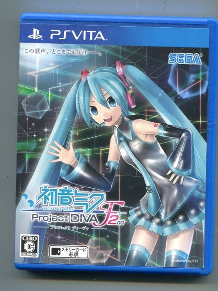 初音ミク Project DIVA F 2nd　PS Vitaソフト