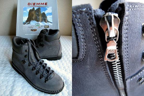 新品 DIEMME ディエッメ マウンテンブーツ サイドジップ ZIP 42