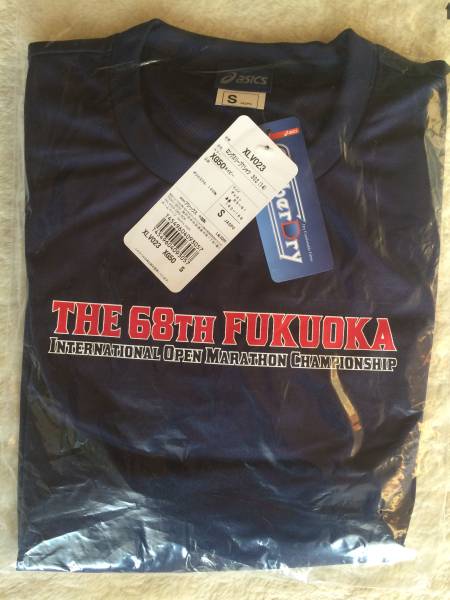 【新品】第68回福岡国際マラソン参加賞長袖Tシャツ