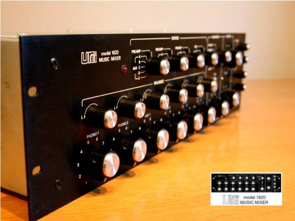 程度◎！美品 UREI 1620 DJミキサー dopereal bozak UREI⁄DJミキサー