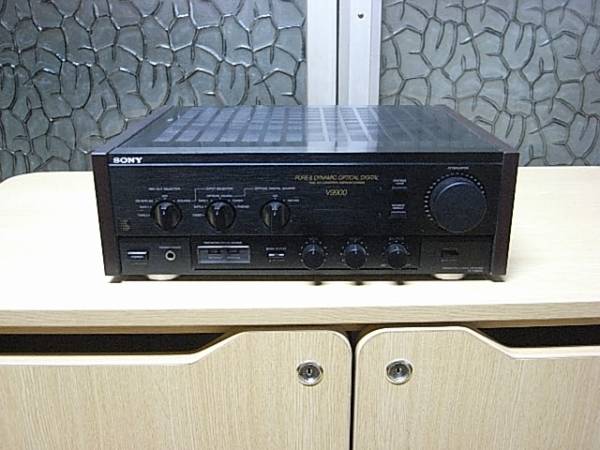 SONY DAC内臓プリメインアンプTA-V9900 100WX100W 動作品!! TA-V9900
