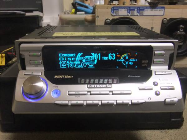 整備済完動品　カロッツェリアDEH-P717　MP3/WMA　取説付美品