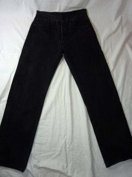 LEVIS 501 USA ブラック・デニム　●W31