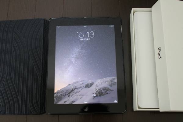 iPad 第3世代 MC705J/A Wi-Fi 16G ブラック 美品 オマケつき