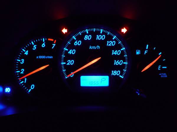 ★10系 WISH 後期 【スピードメーターLED交換】青X ウィッシュ★