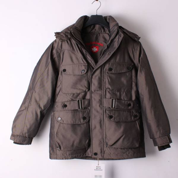 ドイツwellensteyn■超防寒-40℃ダウンコート/カーキXXXLサイズ