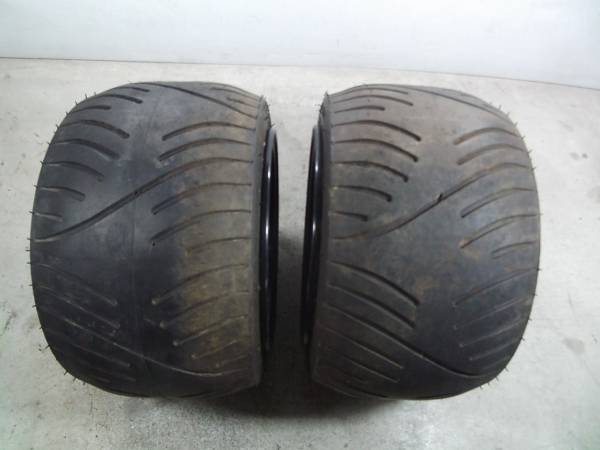 iкト335 ジャイロUP TA01 左右アルミリアホイール 社外 GYRO UP