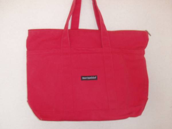 marimekkoマリメッコトートバック赤・北欧アラビア