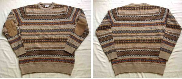 新品 バーブァー Barbour 肘パッチ ウールセーター (XXXXL-)