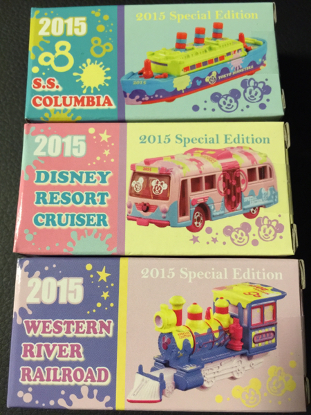 新品即決☆ディズニー ニューイヤー 2015 トミカ 3種セット 複数