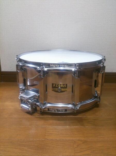 80年代TAMA シームレススチールスネア SONOR LUDWIG対抗？