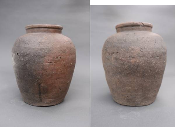 BI35 かなり古い 古備前 壷 室町 鎌倉 桃山