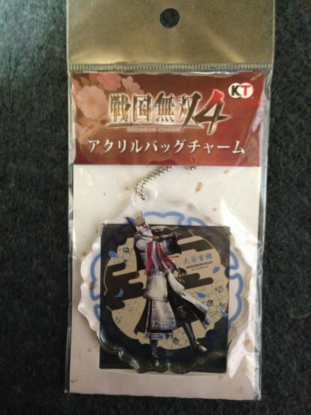 戦国無双4 アクリルバッグチャーム 大谷吉継_1