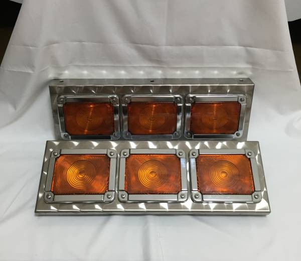 ☆ウロコステンレス サイドウインカー 中間フラッシャー 3連☆