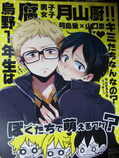 Hq ハイキュー ぼくたち 萌えるわけ 月島 山口 月山 少年 売買されたオークション情報 Yahooの商品情報をアーカイブ公開 オークファン Aucfan Com