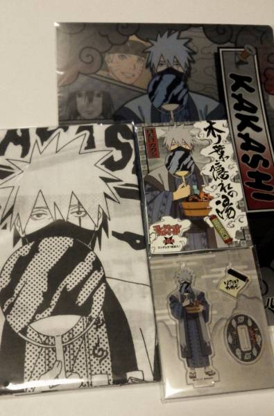 NARUTO 大江戸温泉物語 はたけカカシ セット アクリルなど